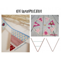 Stickserie ITH - Wimpelchen